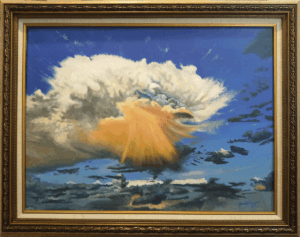 "Teasing Virga" - Oil on Canvas 18" x 24"