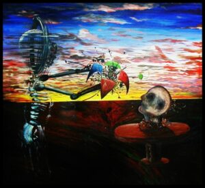 "Creation" - Oil on canvas 48" x 48"