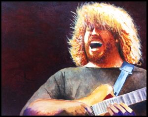 "Trey Anastasio" - Oil on canvas 18" x 24"