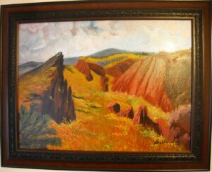 "Roxburough State Park, Littleton, CO" - Oil on canvas 18" x 24"