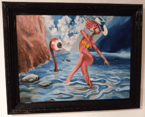 "The New Hat' - Oil on canvas 18" x 24"