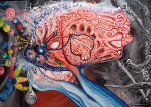 Untitled - Oil on canvas 24' x 36"