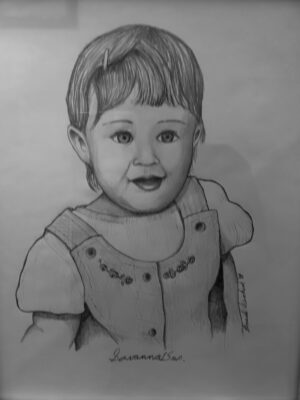 "Savanna" - Pencil on paper 8" x 10"