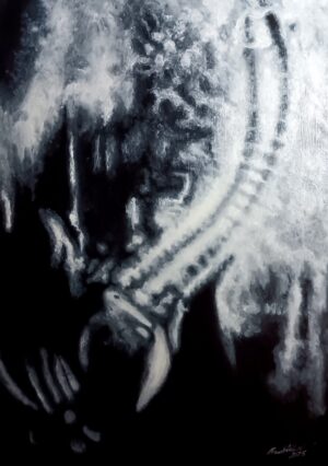 "Ultrasound" - Oil on canvas 18" x 24"